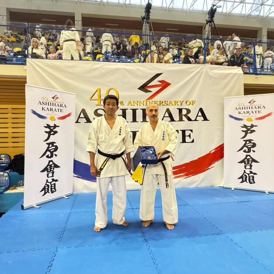 Sensei Ziya Özkan — Ashihara Karate 40. Yıl ödül töreni